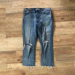 Levi's wedgie straight jeans